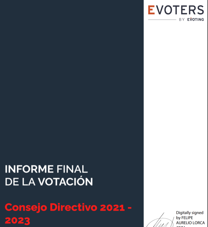 Decisión por VOTACIÓN - EVoting