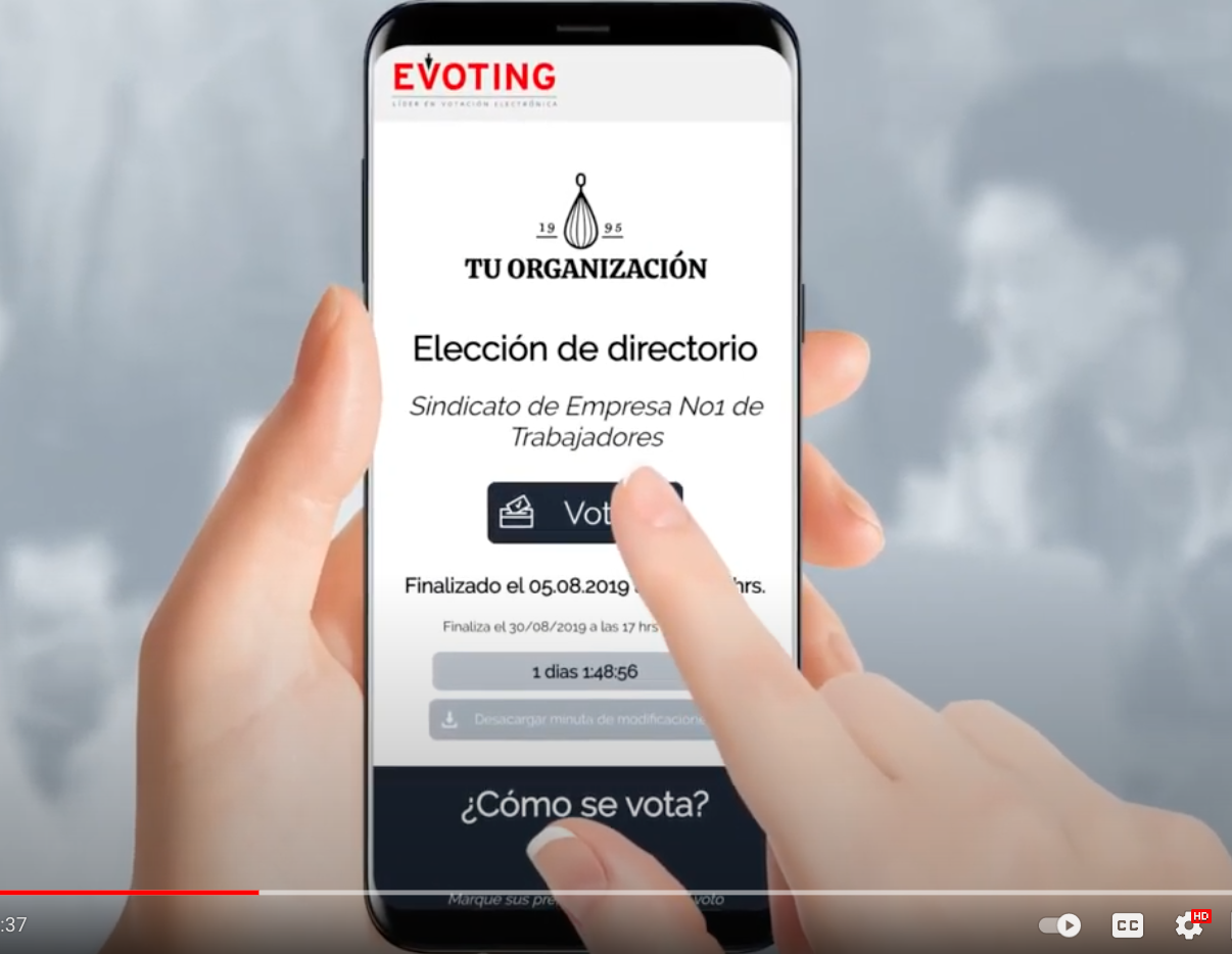 Decisión por ACLAMACIÓN - EVoting