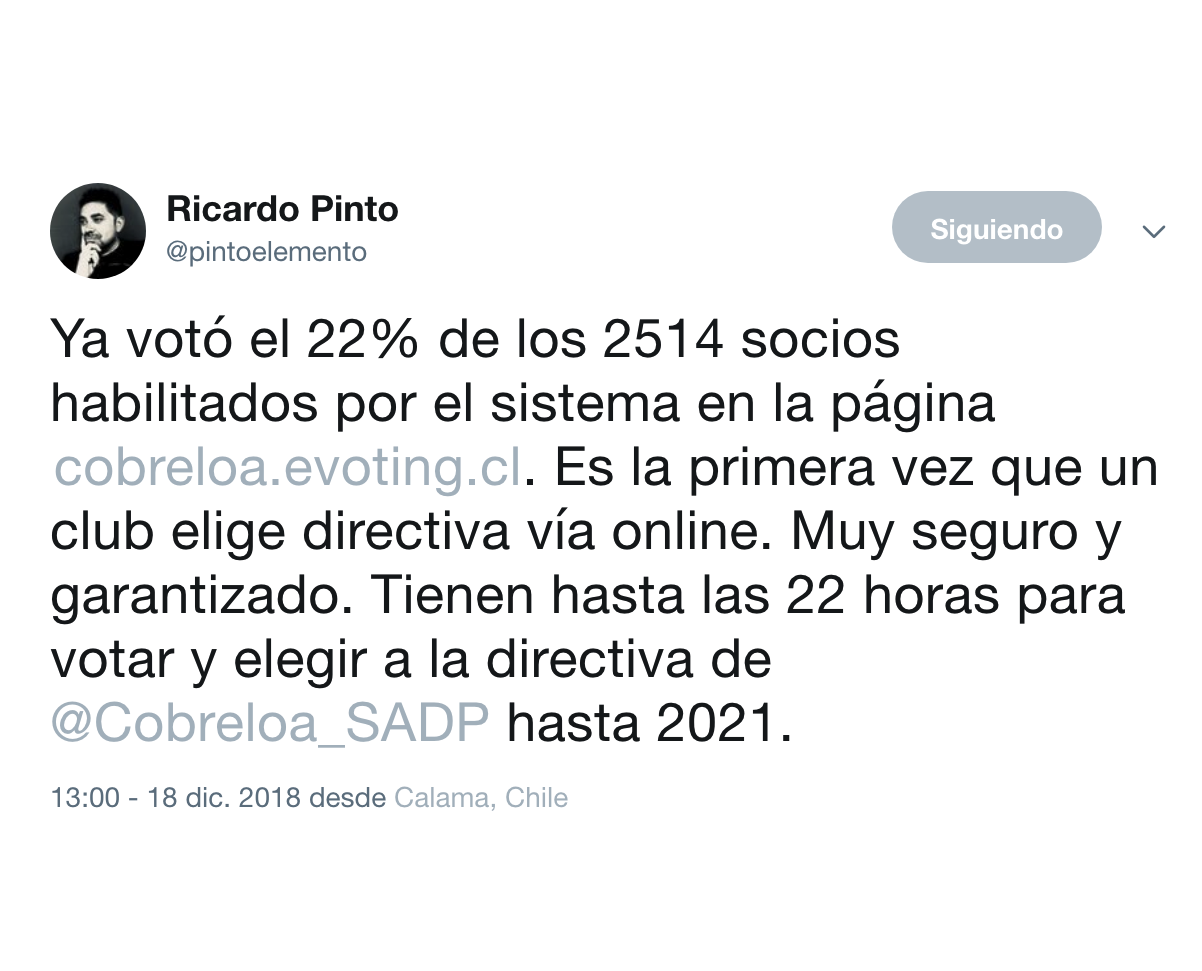 Resumen del año 2018 en EVoting