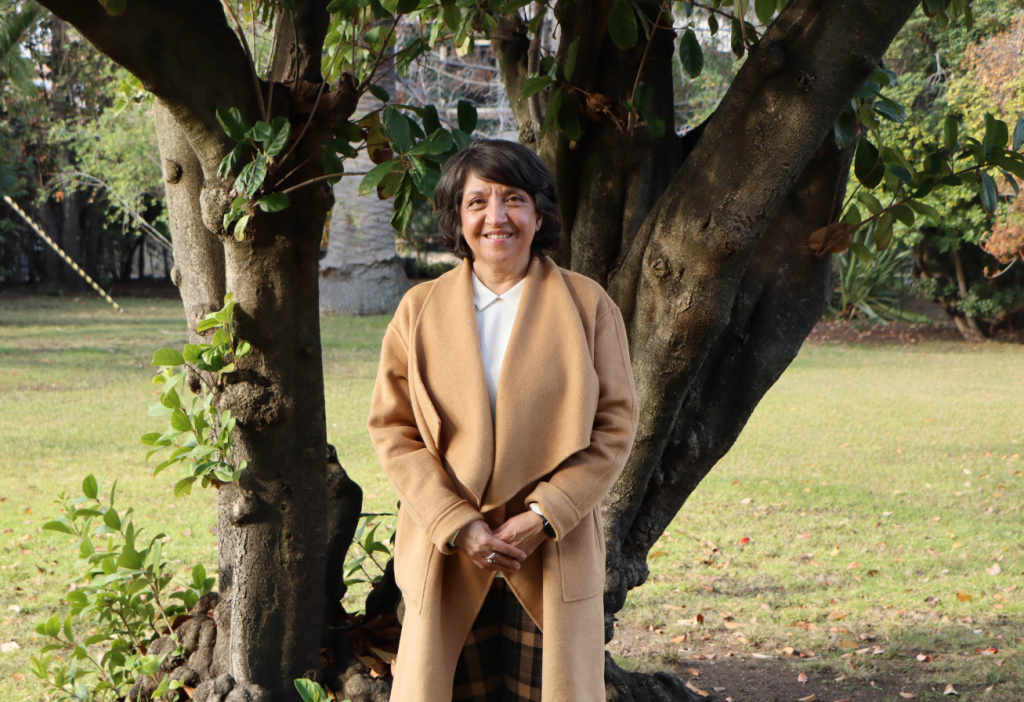 La rectora de la Universidad Metropolitana de Ciencias de la Educación, Chile, Elisa Araya, destacó la importancia del voto electrónico para la <b>democracia directa</b> y el aumento en la participación de las y los votantes.