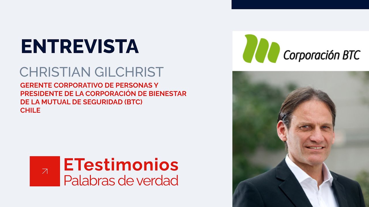 El Presidente de la Corporación BTC Trabajadores de la Mutual de Seguridad CChC (Chile), Christian Gilchrist, se refirió a la experiencia con el servicio prestado y a las ventajas de la innovación.