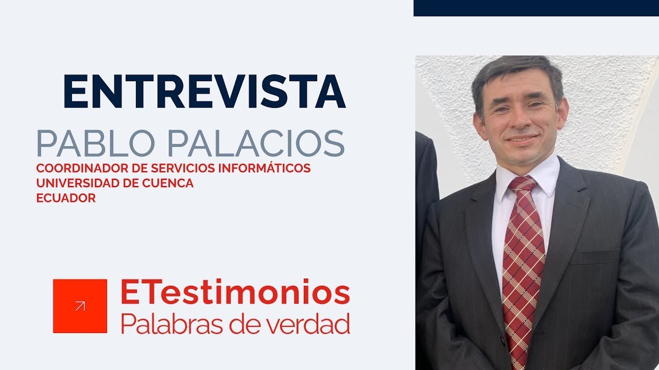 Pablo Palacios, Coordinador de Servicios Informáticos de la Universidad de Cuenca, comparte sus reflexiones sobre el servicio de votación electrónica entregado por EVoting durante sus últimas elecciones.