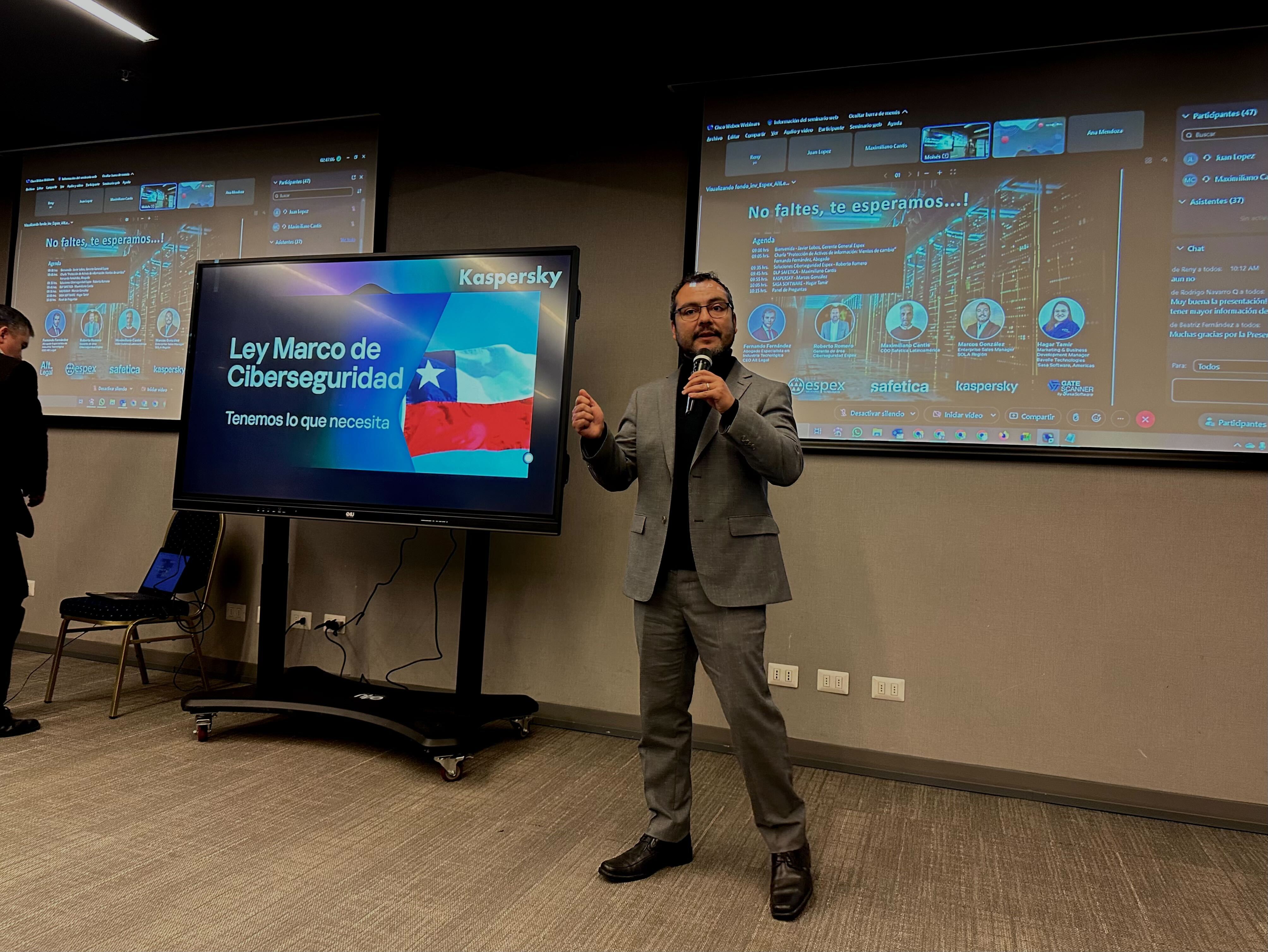 Evento de ciberseguridad organizado por Espex