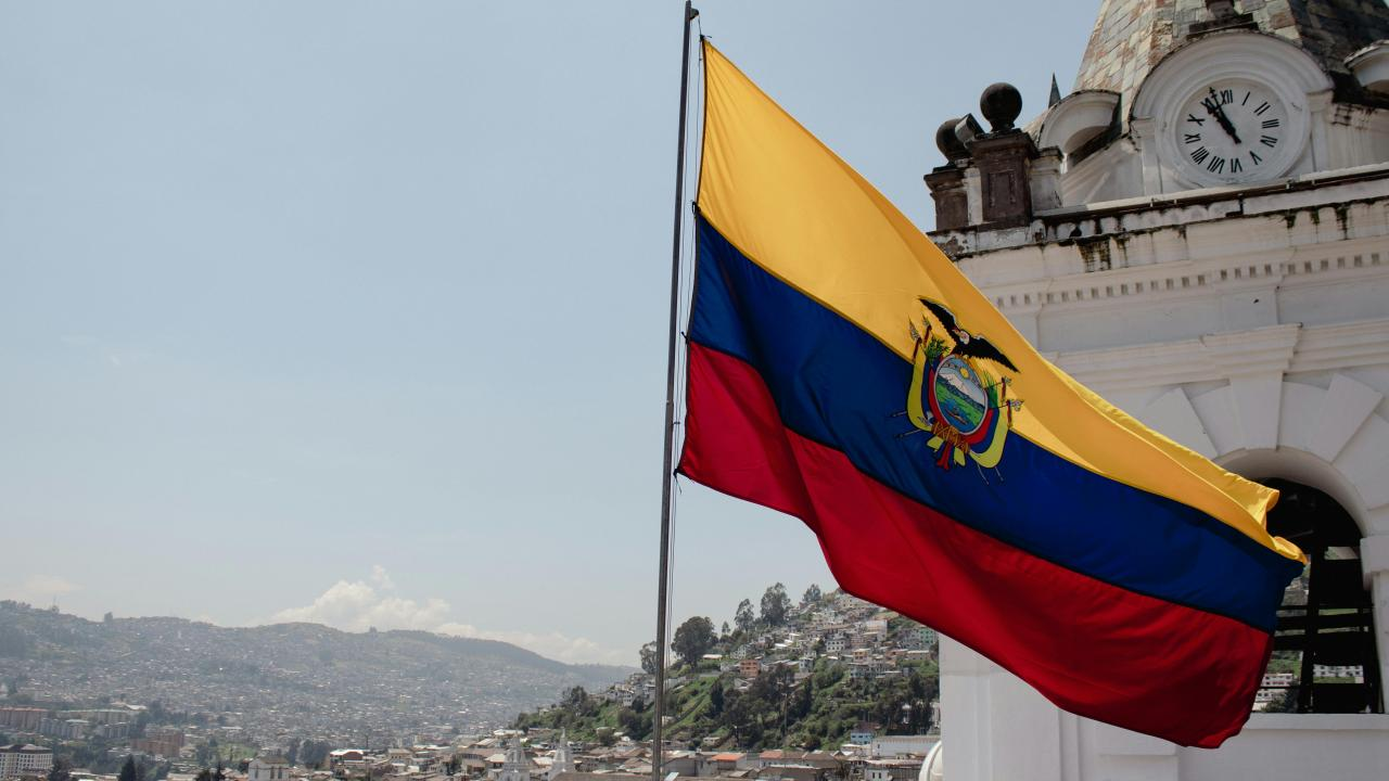 Bandera de Ecuador