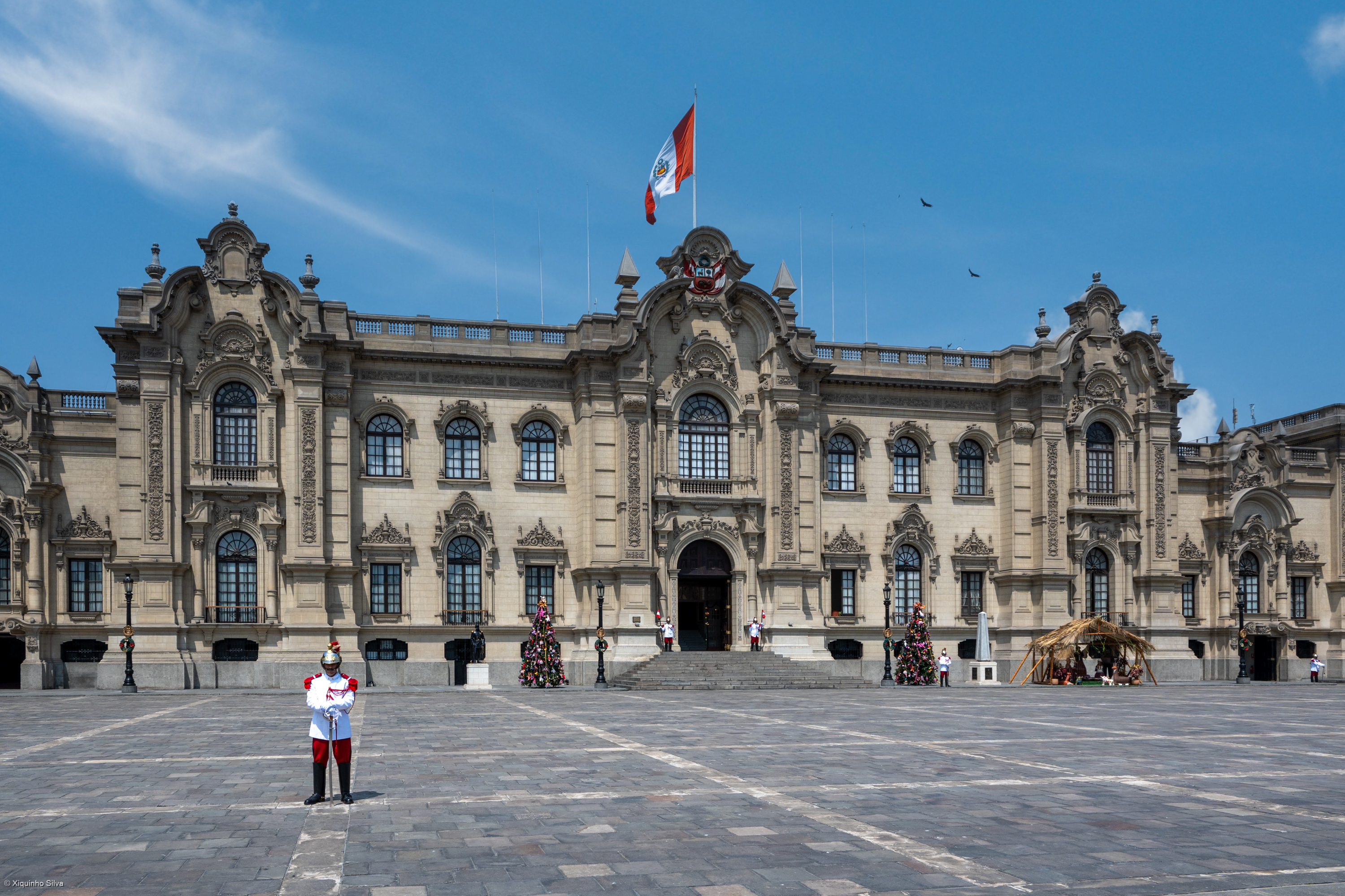 La casa de Pizarro, Palacio de Gobierno de Perú